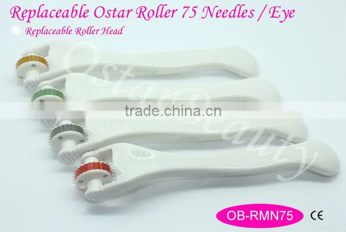 ( CE Proof ) beauty roller replaceable head dermaroller RMN 75
