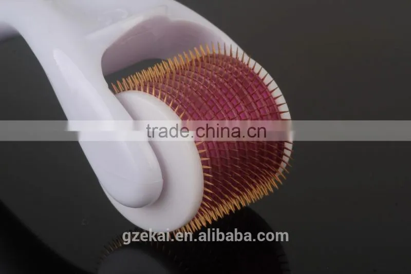 New 1080 Titanium Micro Needle Skin Roller Acne Scars Stretch Mark Derma Wrinkle