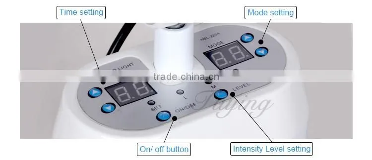 facial rejuvenation therapy machine PDT led machine with 7 functions