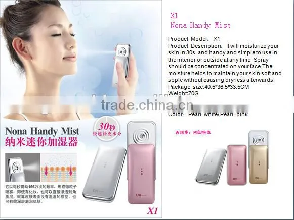 X2 beauty nano mist face handy mist