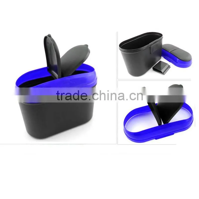 Mini Home Car Auto Trash Can Garbage Dust Holder Box car organizer Used In Car Home Office