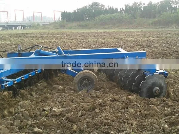 65-120hp Tractor trailed heavy duty offset disc harrow