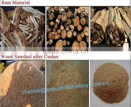 Energy Saving Wood crusher wood pellet machine with double-purpose