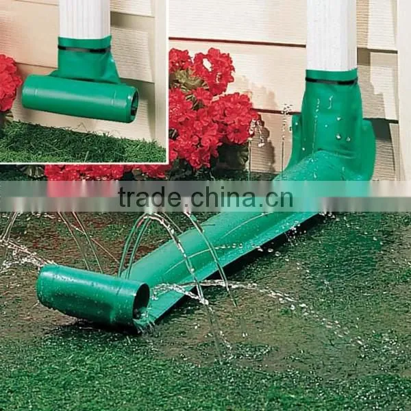 PVC Rain drain downspout diverter