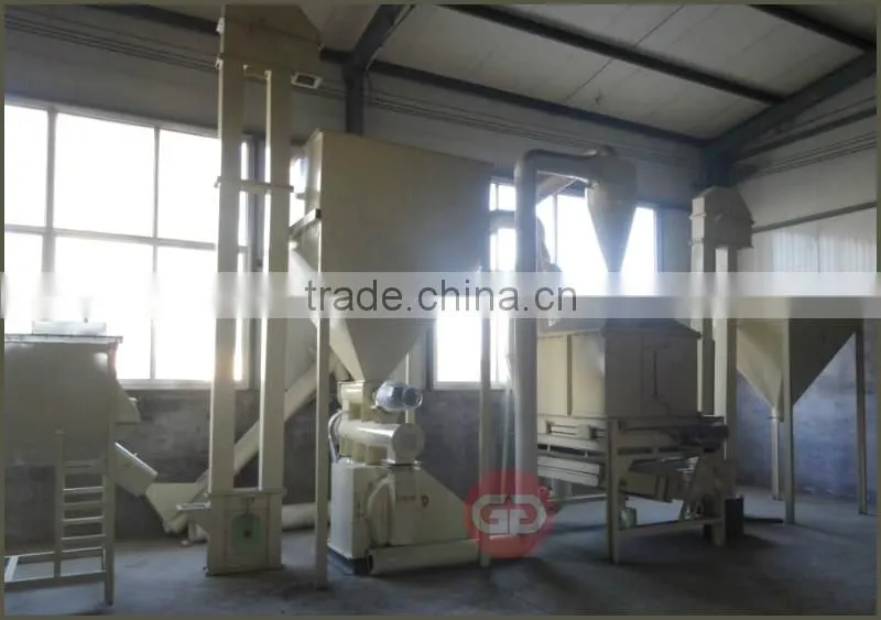 Hot sale Automatic Animal Feed Pellet Production Line