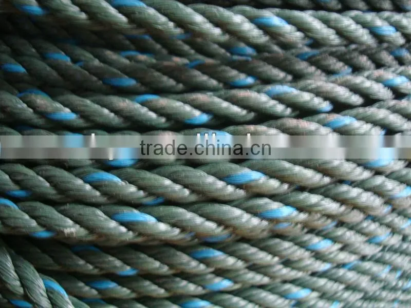 3 strand recycled PE Rope with hot sale