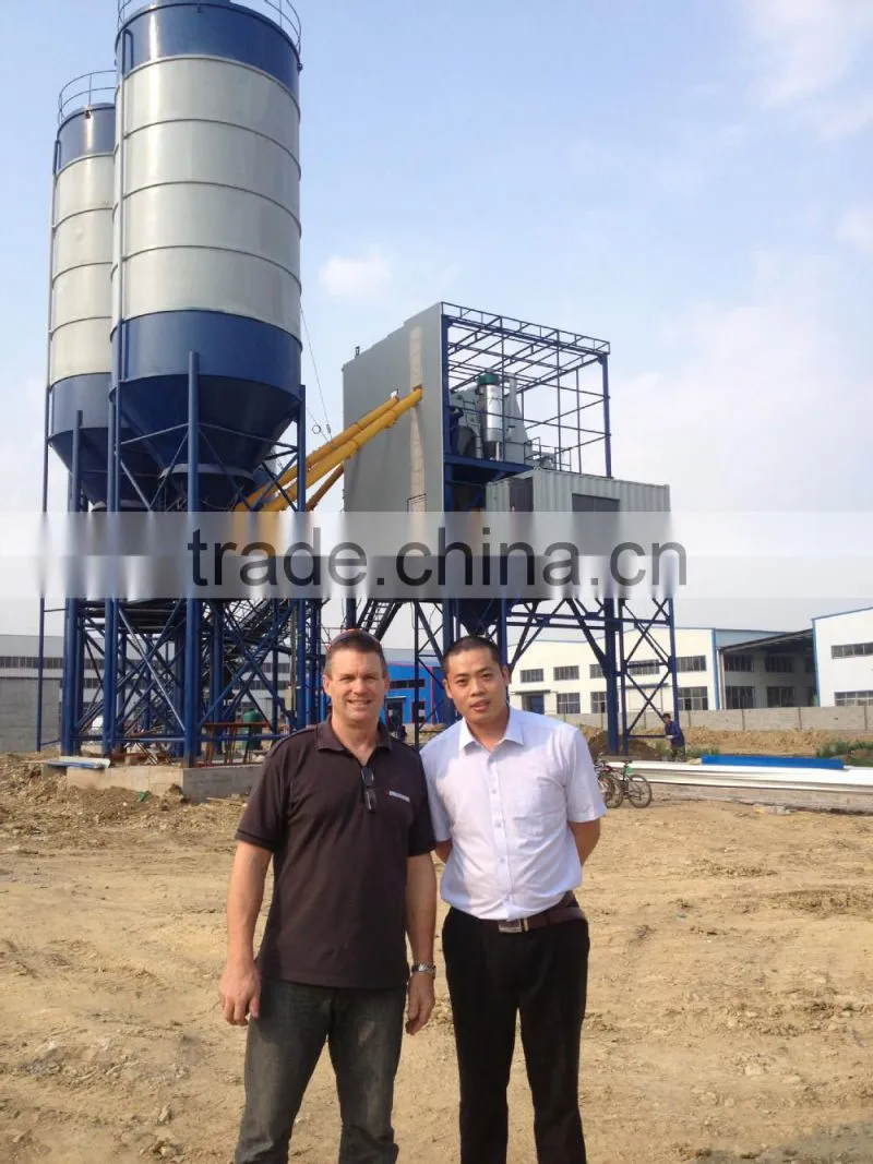 40m3/h, 50m3/h, 60m3/h,75m3/h, 100m3/h Portable Concrete Batching Plant for sale