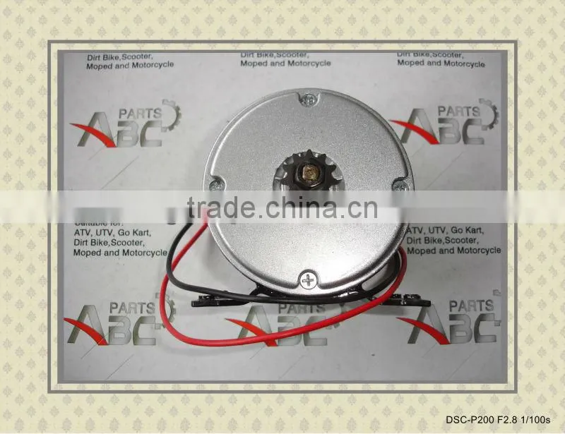 250W 24V Starter motor for scooter and E-bike