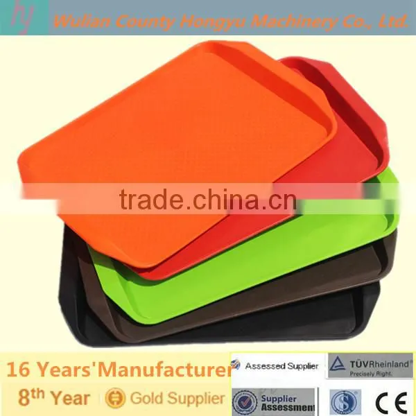 hot sale plastic tray for fast food restaurant
