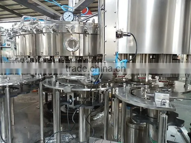 Automatic small carbonated drink filling machine