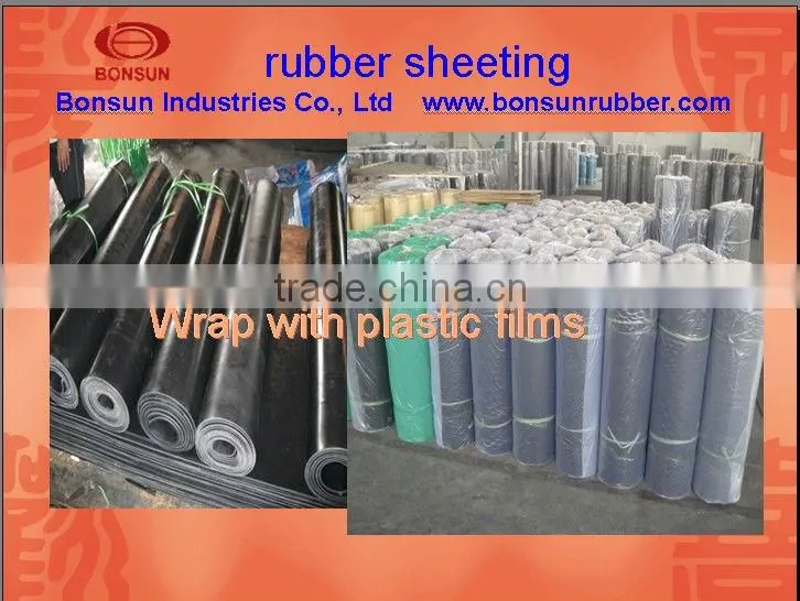 from 1mm to 50mm thickness industrial EPDM rubber sheet