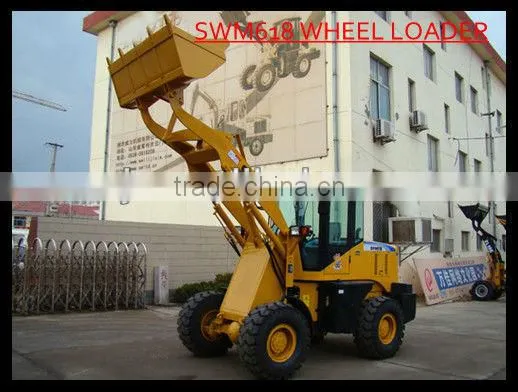 mini wheel loader SWM618 with ce