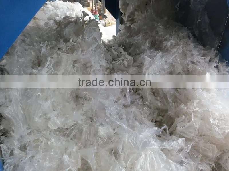 cost plastic recycling machine pe pp double stage compactor pelletizer machine
