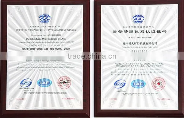 Keda best selling product Gold Washing Machine with CE and ISO