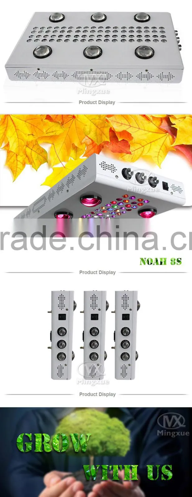 Dual Spectrum Grow Light HPS replacement 1200W grow panel LED Medical Growing