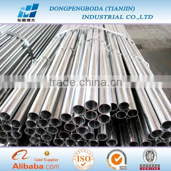 Q195 32mm*1.9mm EMT round galvanized electrical metal tube