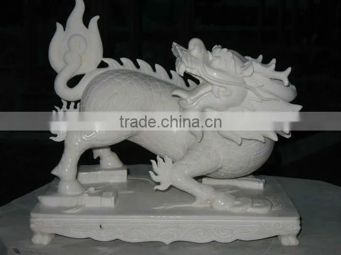Little Marble Chinese Dragone Carving