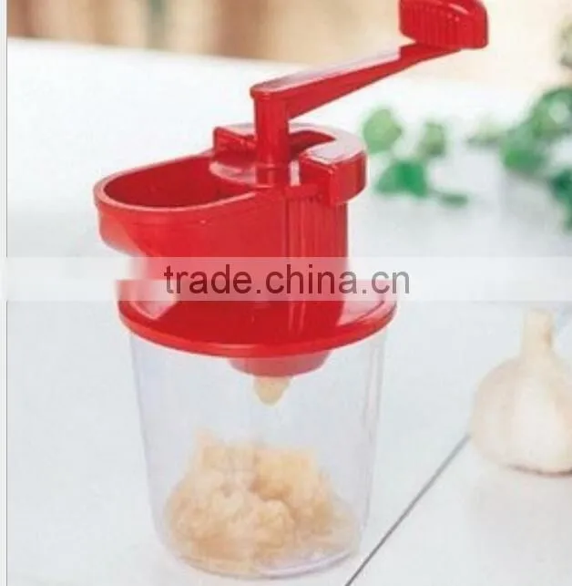 CY131 Hot New Spiral Garlic Press Manual Garlic Grinder Device Kitchen Gadgets garlic Mesher