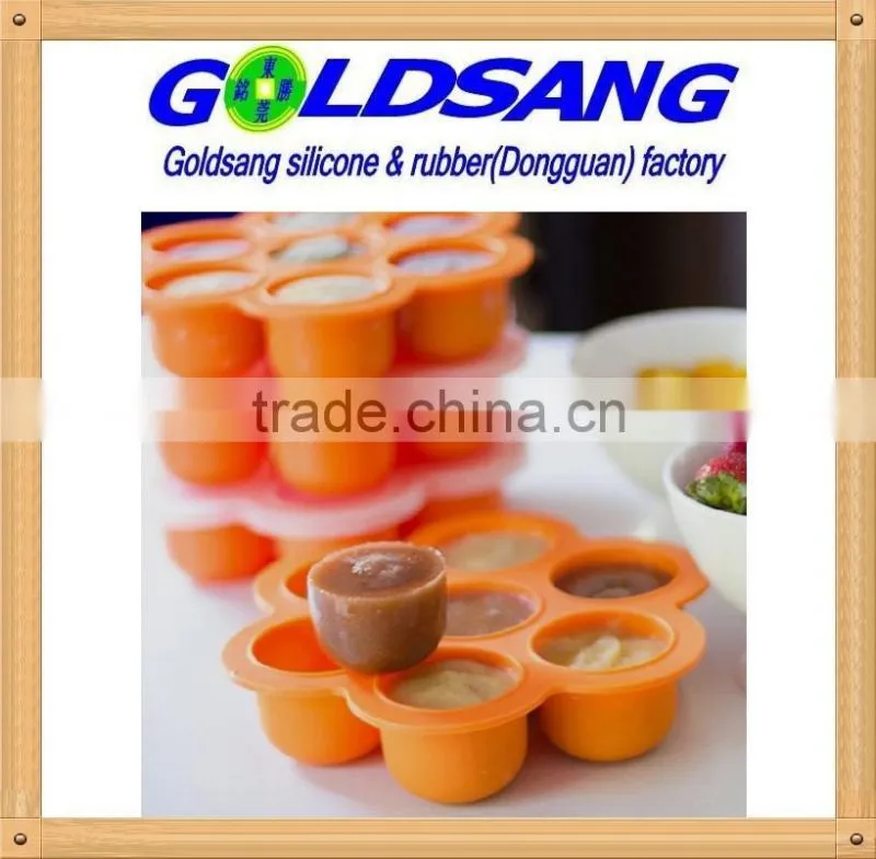 Baby product silicone oxo 7 holes ice cube tray