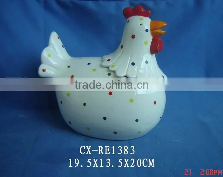 Ceramic easter bowl,chicken shape bowl