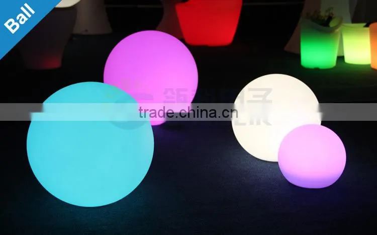GLACS Control RGB Color Dia 80cm Large Battery Garden Glow Plastic LED Outdoor Ball Light
