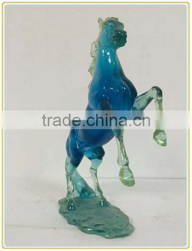 Guo hao hot sale wholesale resin ornaments collectible horse figurines