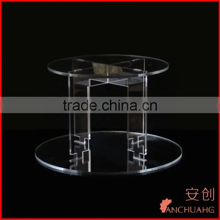 pop 3 tiers acrylic cupcake/buffet food display case