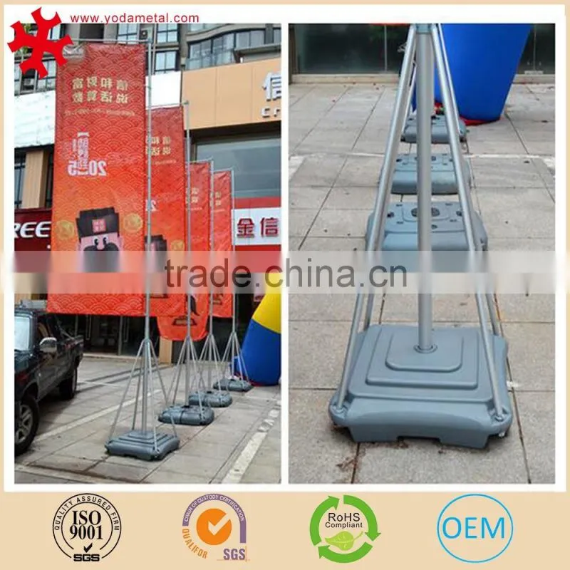 Outdoor advertising double side metal roll up banner for trade show