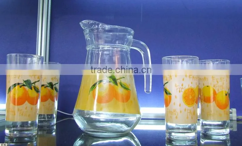 Hot Summer Glass Wine Bottle Set Of Lower Price And Vivid Impression