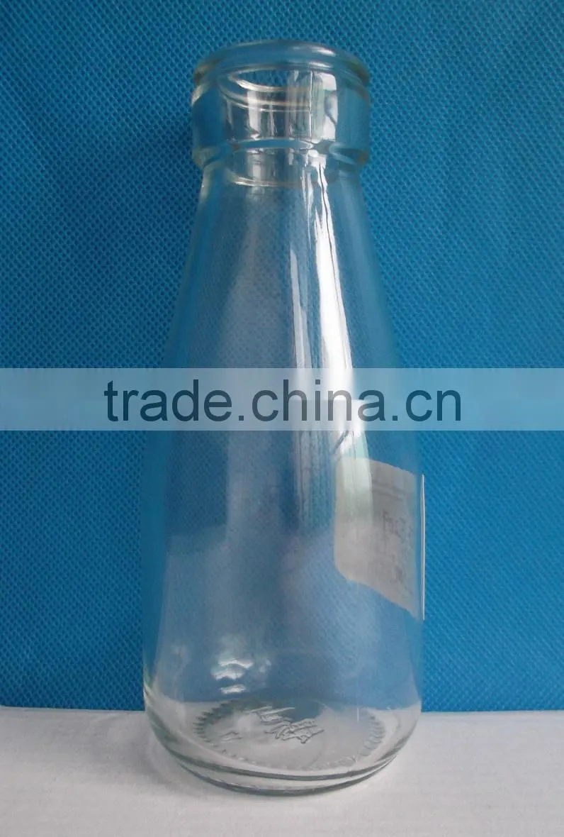 205ml high quality milk glass bottle for sale