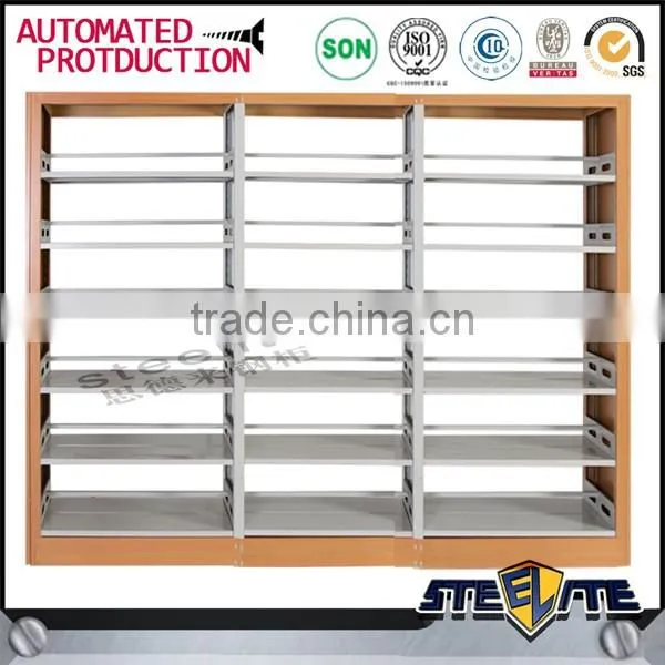 Book metal shelves/steel shelving/store display racks