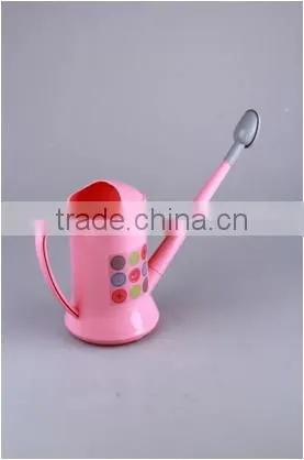 Top sale plastic garden watering can with handle for kids