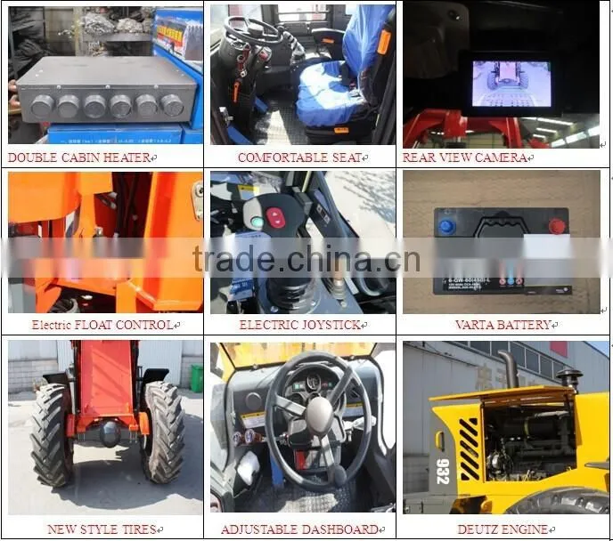 HZM932 3.2ton strong power front end loader with ce
