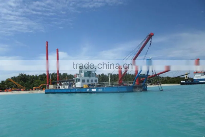 18 inch stock new cutter suction dredger for long capacity