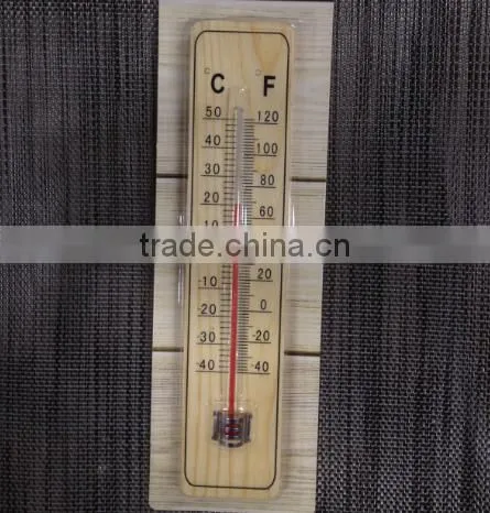 Wood Wall Mounted Thermometer with Cheapest Price