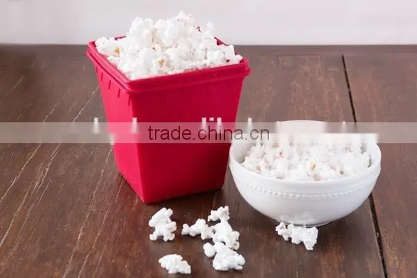 2016 ChinaFDA standard silicone magic popcorn maker for microwave popcorn