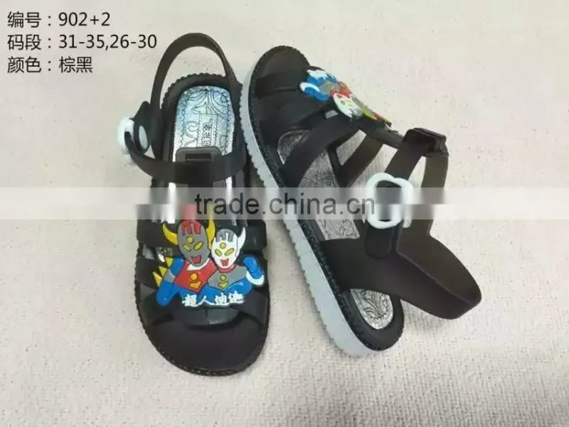 carton superman cute sandal for boys