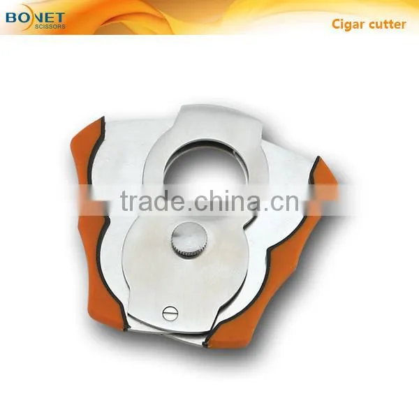 SCI0012 CE Certificated 4-3/4'' full stainless steel high quality cigar scissor cigar cutter