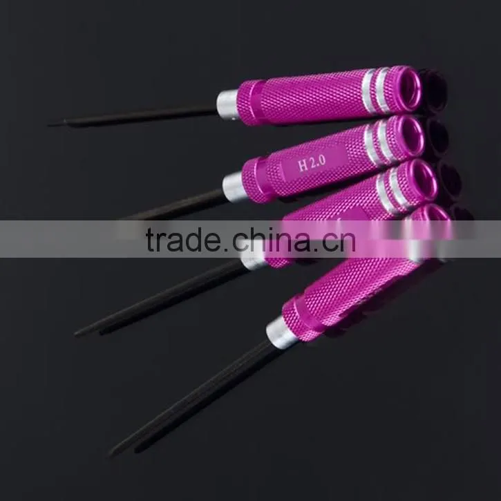 4 Screw Driver Set Tool Kit Mini Screwdriver Set For RC Helicopter Car