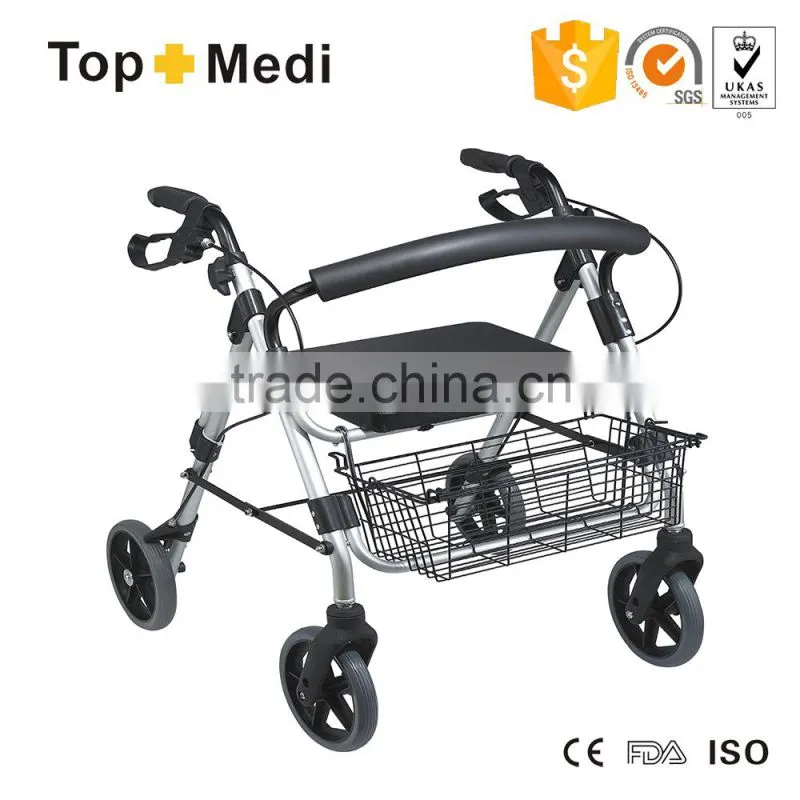 TOPMEDI walking aids rollator wheelchair