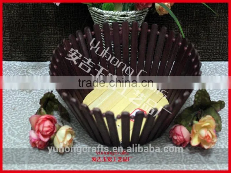 Round Bamboo Basket