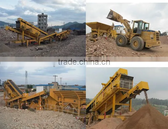 2010-2014 Hot Sold Patent Portable Concrete Waste Recycling Machine for City Demolition