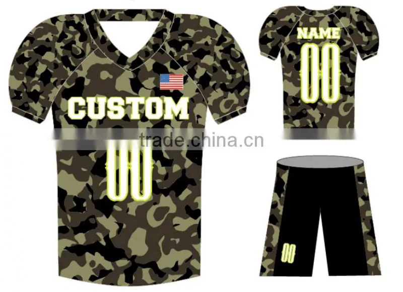 wholesale sublimated american football jersey cheap blank /custom embroidered football jersey
