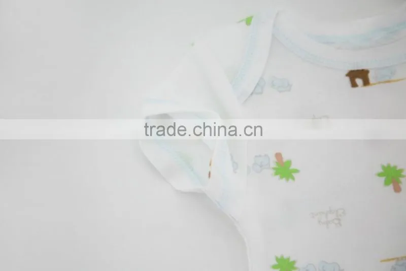 OEM Sevice Baby Clothes Short Sleeve Cotton Baby Romper For Summer Jumpsuit