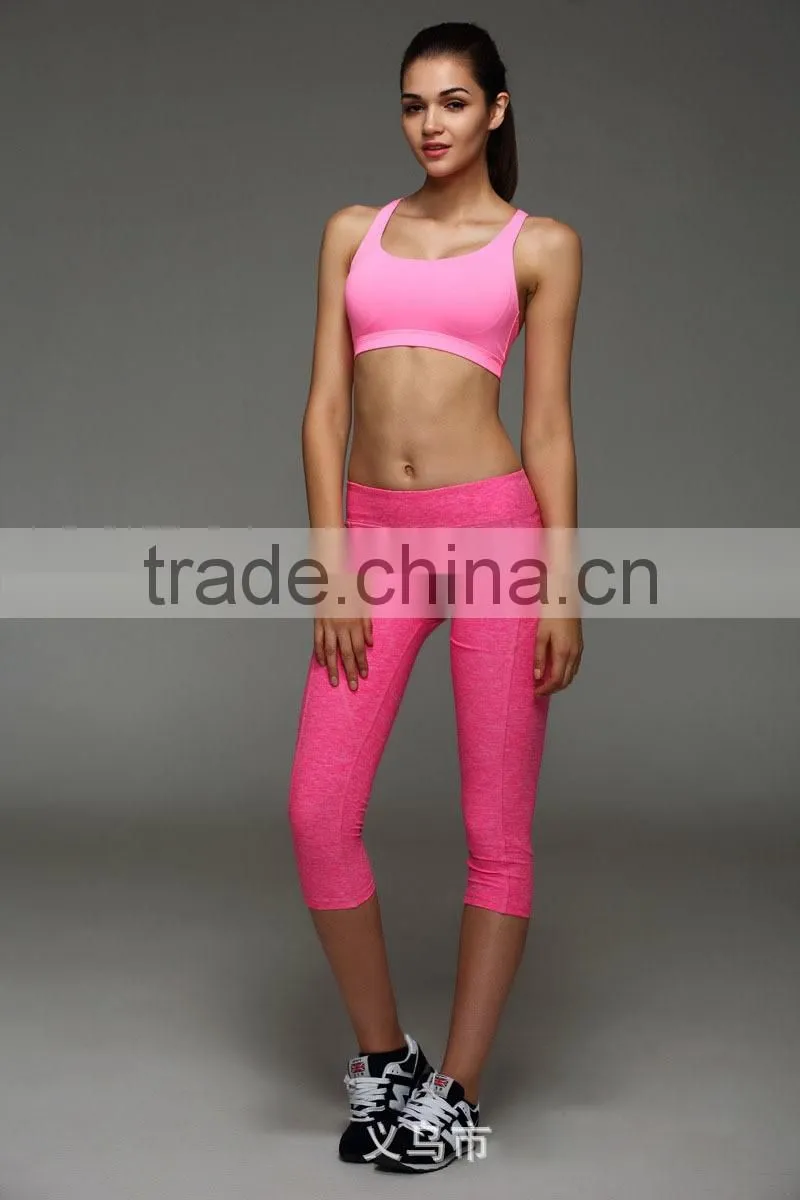 Cheap Summer Vintage Branded Private Label Sexy Jersey Gym Yoga Sportwear for Women