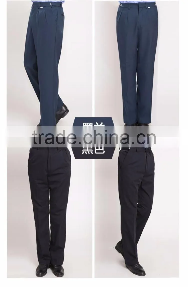 OEM custom logo unisex long sleeve security clothing guard uniform shirt