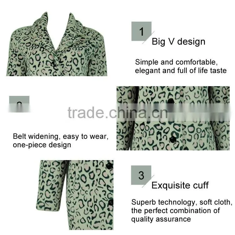 New Fashion Cool Design Hand Painted Casual Bathrobe