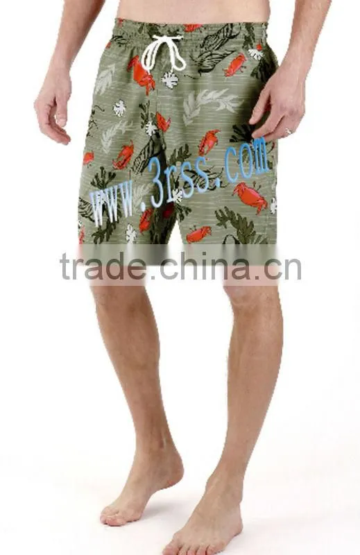 sexy xxx mens high beach shorts pants, swim shorts fabric