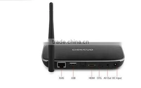 WiFi TV Set Top Box XBMC DLNA OTG 1080P WiFi TV S 4.0 Quad Core ARM Cortex A7 Rockchip RK3128t CS-918T 2G/16G Android 4.4 TV Box