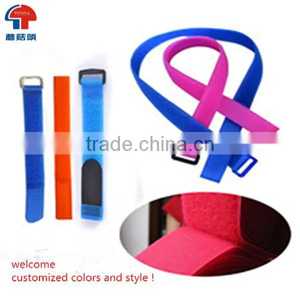 Super Sticky double side magic tape colorful Back To Back Hook And Loop